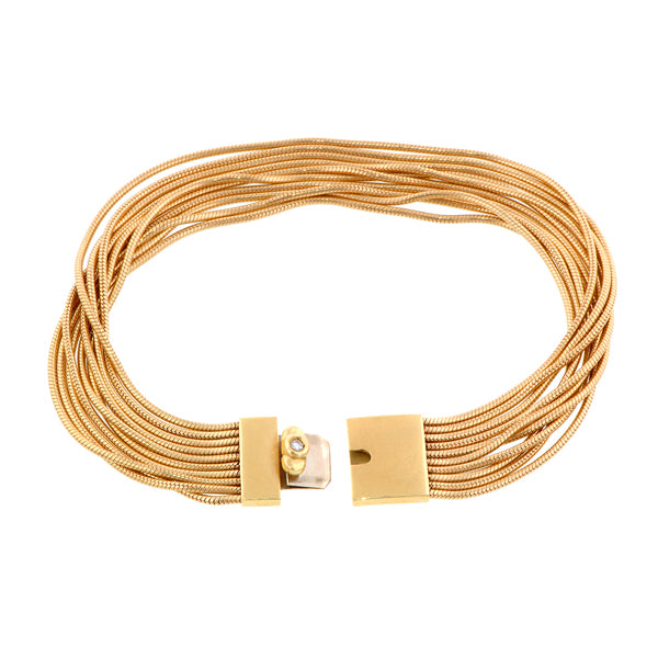 Vintage Snake Chain Bracelet::