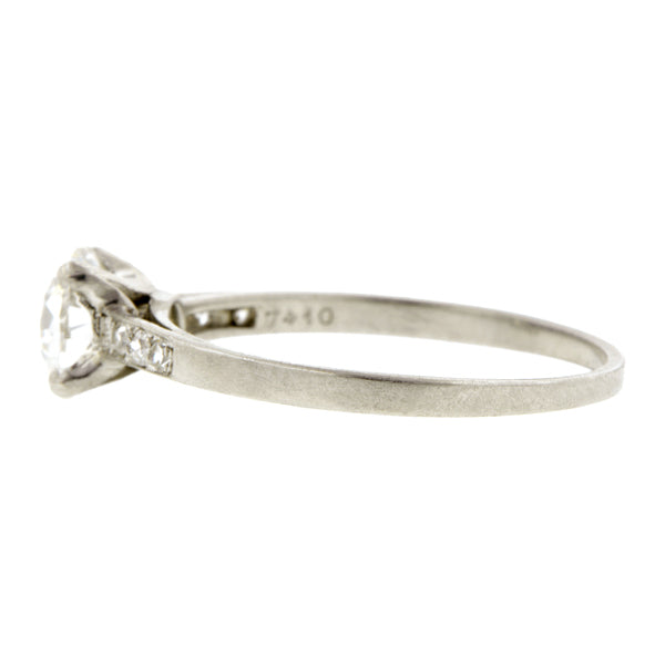 Vintage Engagement Ring, 1.02