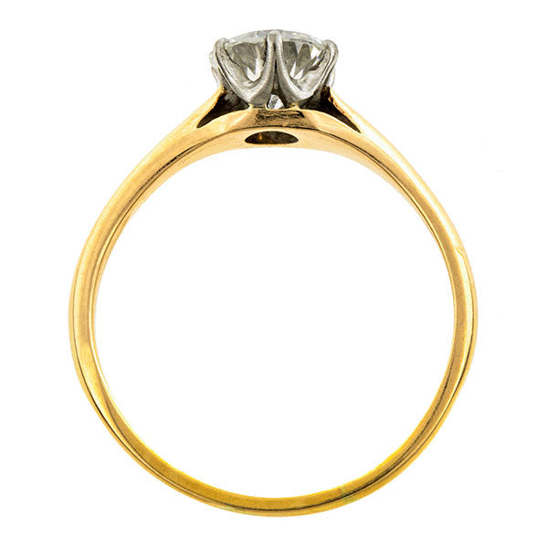 Vintage Engagement Ring, TRB 1.10ct