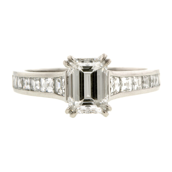 Emerald Cut Engagement Ring:: Doyle & Doyle