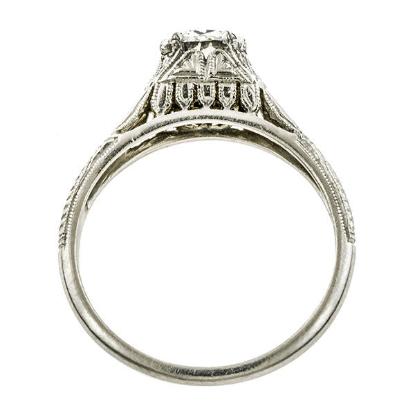 Vintage Engagement Ring, Old Mine 0.75ct :: Doyle & Doyle