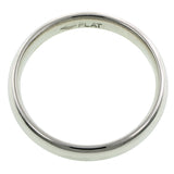 Contemporary ring: a Platinum Comfort Fit Wedding Band Ring, 4mm sold by Doyle & Doyle vintage and antique jewelry boutique.