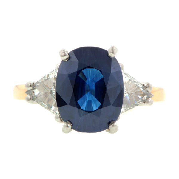 Sapphire & Diamond Ring:: Doyle & Doyle