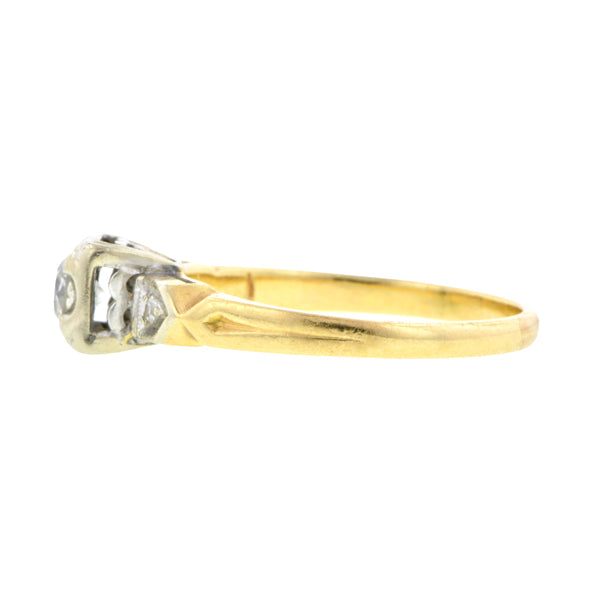 Vintage Diamond Engagement Ring, TRB 0.25ct::Doyle & Doyle