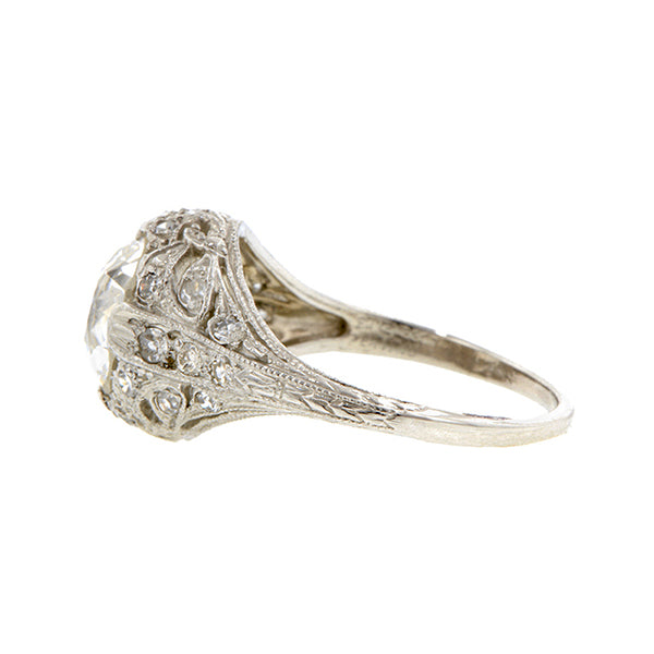 Edwardian Style Engagement Ring, Old Euro 2.01ct:: Doyle & Doyle