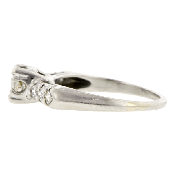 Vintage Engagement Ring, RBC  0.34ct:: Doyle & Doyle