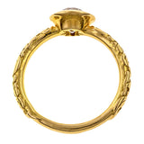 Solitaire Engagement Ring, Bezel set Old European 1.02ct - Heirloom by Doyle & Doyle sold by Doyle and Doyle an antique and vintage jewelry boutique