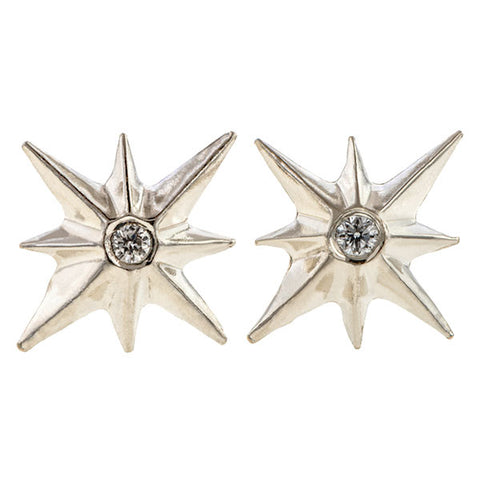 North Star Stud Earrings, West 13th Collection, Doyle & Doyle