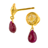 Ouroboros Snake Drop Earrings- Heirloom by Doyle & Doyle