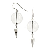Rock Crystal Drop Earrings-Heirloom by Doyle & Doyle