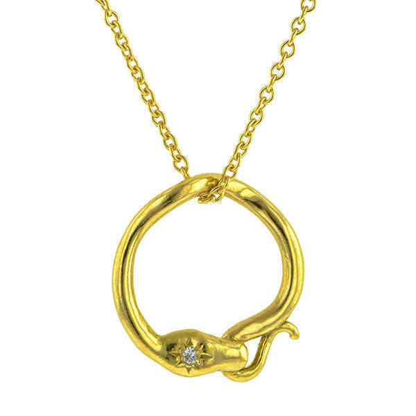 Ouroboros Snake Necklace-Heirloom by Doyle & Doyle