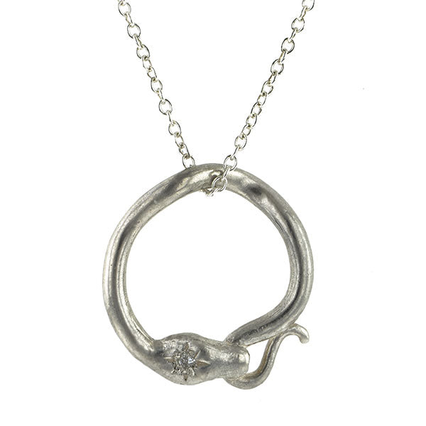 Ouroboros Snake Necklace-Heirloom by Doyle & Doyle