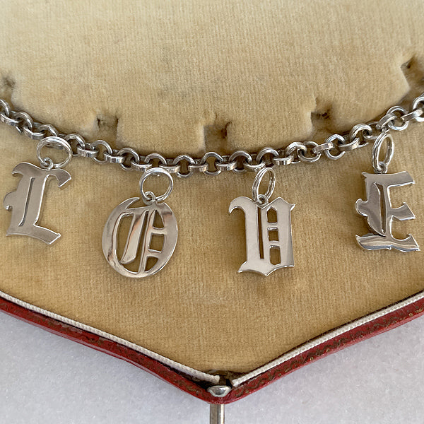 Gothic Letter Pendant 