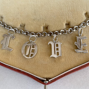 Gothic Letter Pendant "L"- Heirloom by Doyle Doyle sold by Doyle and Doyle an antique and vintage jewelry boutique