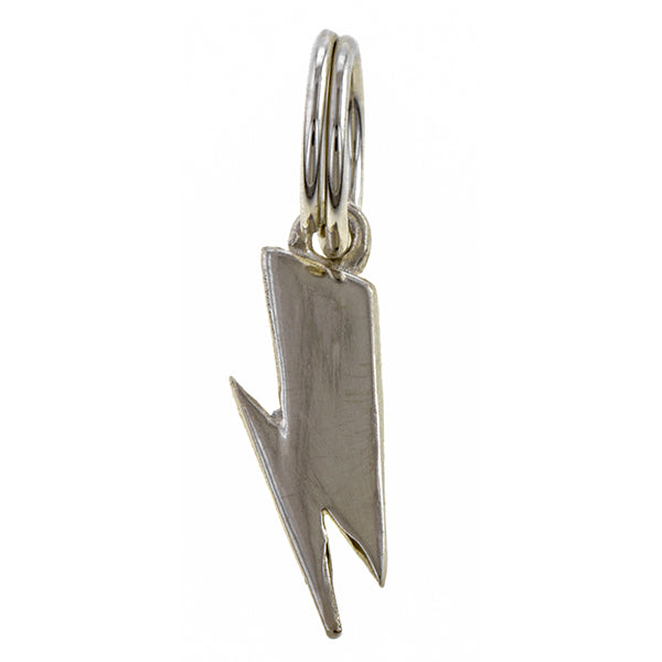 Lightning Bolt charm in sterling silver, Heirloom by Doyle & Doyle collection. From Doyle & Doyle jewelry.