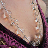 Globe & Rock Crystal Necklace- Heirloom by Doyle & Doyle