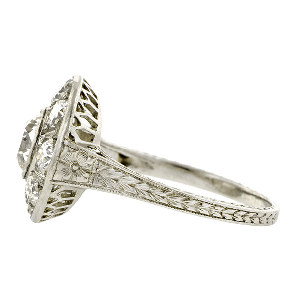 Art Deco Engagement Ring, RBC 0.80ct:: Doyle & Doyle