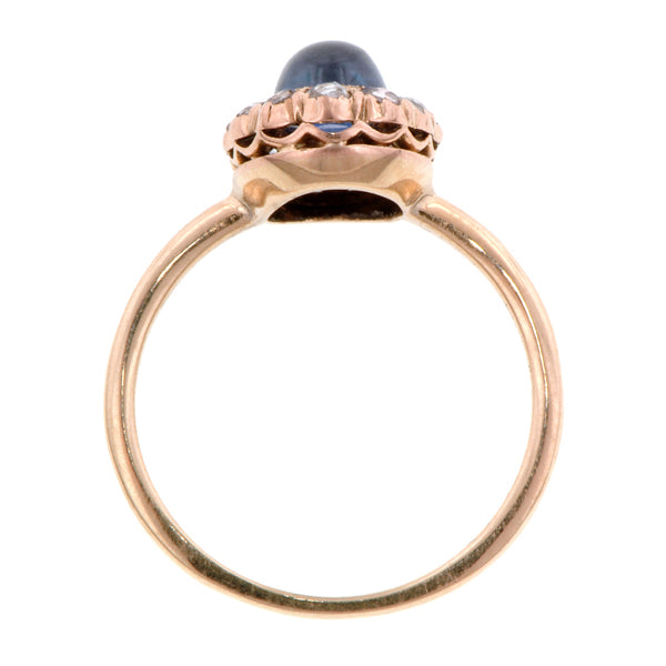 Antique Sapphire & Diamond Ring:: Doyle & Doyle