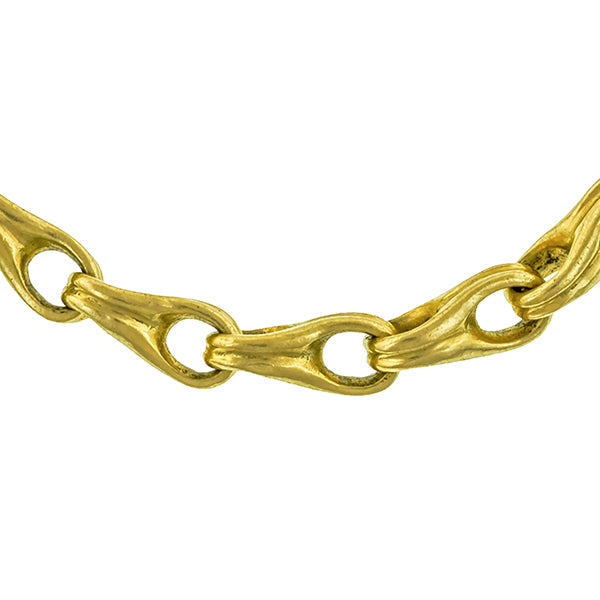 Gold Link Bracelet- Heirloom by Doyle & Doyle