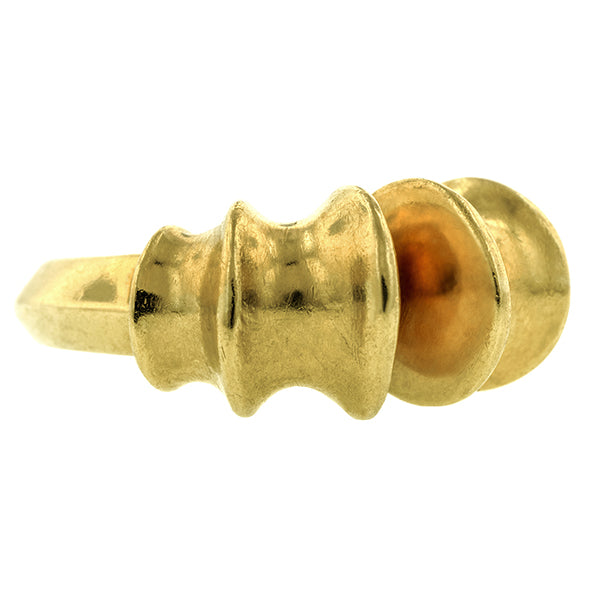 Fluted Sculptural Ring:: Doyle & Doyle