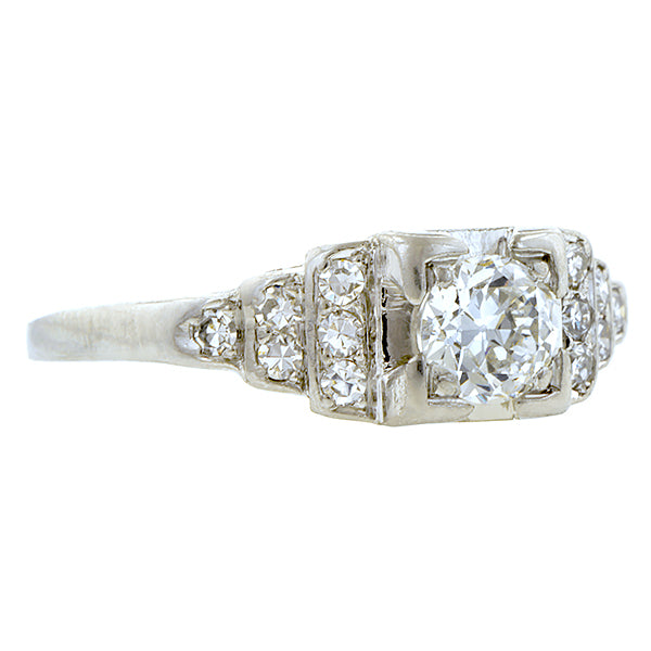 Vintage Diamond Engagement Ring, TRB 0.34ct:: Doyle & Doyle
