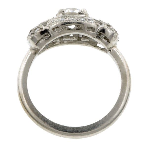 Vintage Diamond Engagement Ring, TRB 0.66ct::Doyle & Doyle