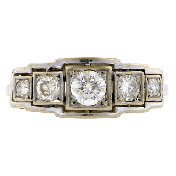 Vintage Diamond Wedding Band Ring :: Doyle & Doyle