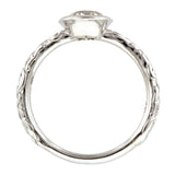 Old Euro 1.00ct Bezel Engagement Ring- Heirloom by Doyle & Doyle