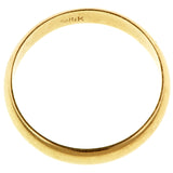 Half Round Gold Band