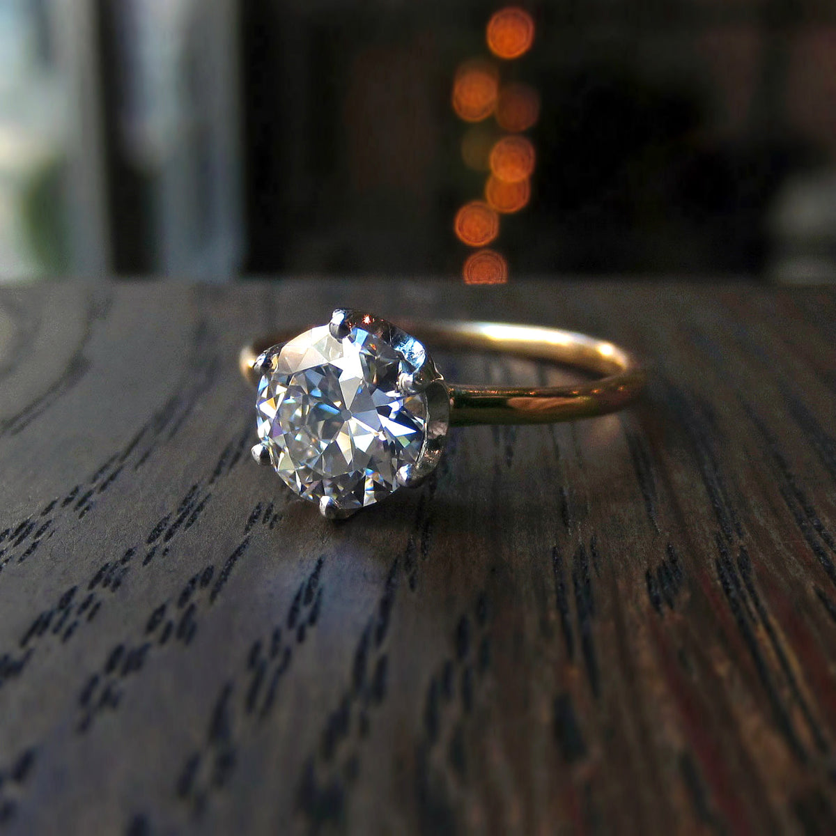 Vintage Tiffany & Co. Solitaire Engagement Ring, RBC; 1.04ct::  Doyle & Doyle