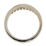 Estate Diamond Wedding Band Ring, Platinum, sold by Doyle & Doyle an antique & vintage jewelry store.