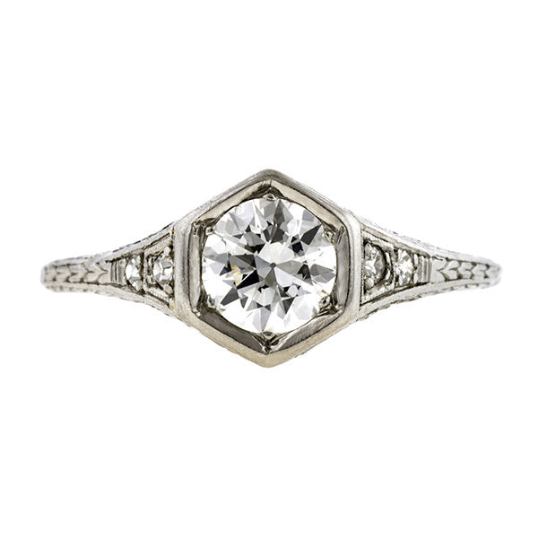 Vintage Diamond Engagement Ring, 0.65ct:: Doyle & Doyle