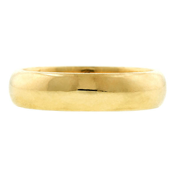 Antique ring: a Yellow Gold Wedding Band sold by Doyle & Doyle vintage and antique jewelry boutique.