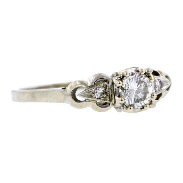 Vintage Engagement Ring, RBC 0.27ct:: Doyle & Doyle