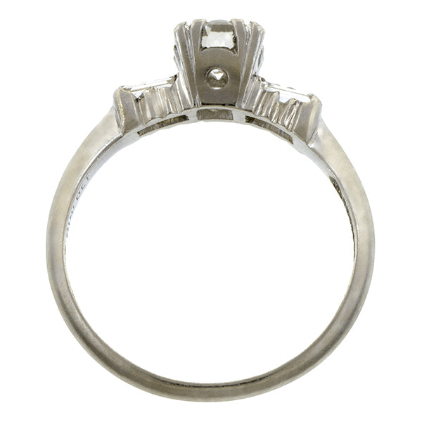 Vintage Diamond Engagement Ring, TRB 0.50ct :: Doyle & Doyle