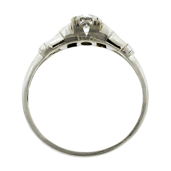 Vintage Diamond Engagement Ring, RBC 0.30ct:: Doyle & Doyle