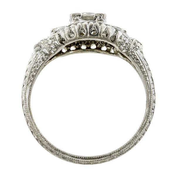 Vintage Engagement Ring, TRNB 0.50ct:: Doyle & Doyle