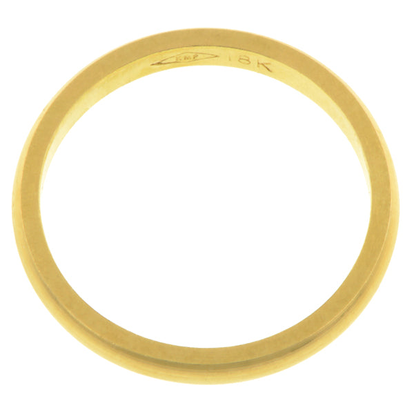 2mm 18k Half Round Band :: Doyle & Doyle