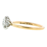 North Star Engagement Ring, Old Euro 1.04ct., West 13th Collection- sold by Doyle & Doyle an antique & vintage jewelry store.