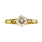 Vintage Engagement Ring, Circular 0.50ct:: Doyle & Doyle