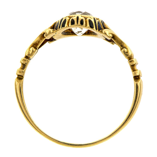 Victorian Renaissance Revival Engagement Ring, Old Euro 0.66ct:: Doyle & Doyle