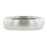 Contemporary ring: a Platinum Comfort Fit Wedding Band Ring, 6mm sold by Doyle & Doyle vintage and antique jewelry boutique.