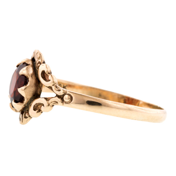 Victorian Garnet Ring:: Doyle & Doyle