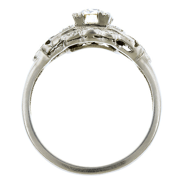 Vintage Diamond Engagement Ring, Old Euro 0.43ct:: Doyle & Doyle