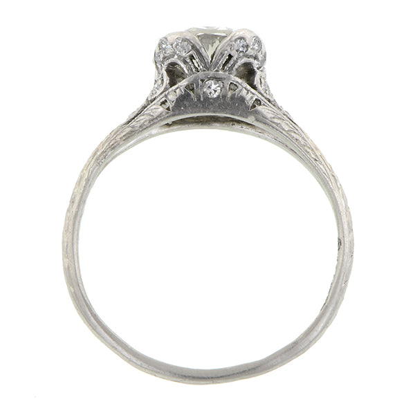 Edwardian Diamond Engagement Ring, TRB 1.01ct:: Doyle & Doyle