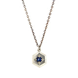 Hex Sapphire Necklace- Heirloom by Doyle & Doyle