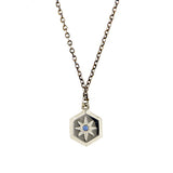 Hex Sapphire Necklace- Heirloom by Doyle & Doyle