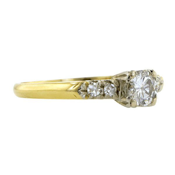 Vintage Engagement Ring, RBC 0.40ct:: Doyle & Doyle