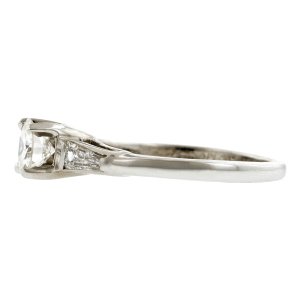 Vintage Diamond Engagement Ring, RBC 0.52:: Doyle & Doyle
