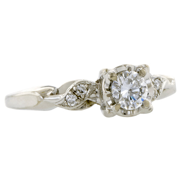 Vintage Engagement Ring, RBC 0.30ct:: Doyle & Doyle